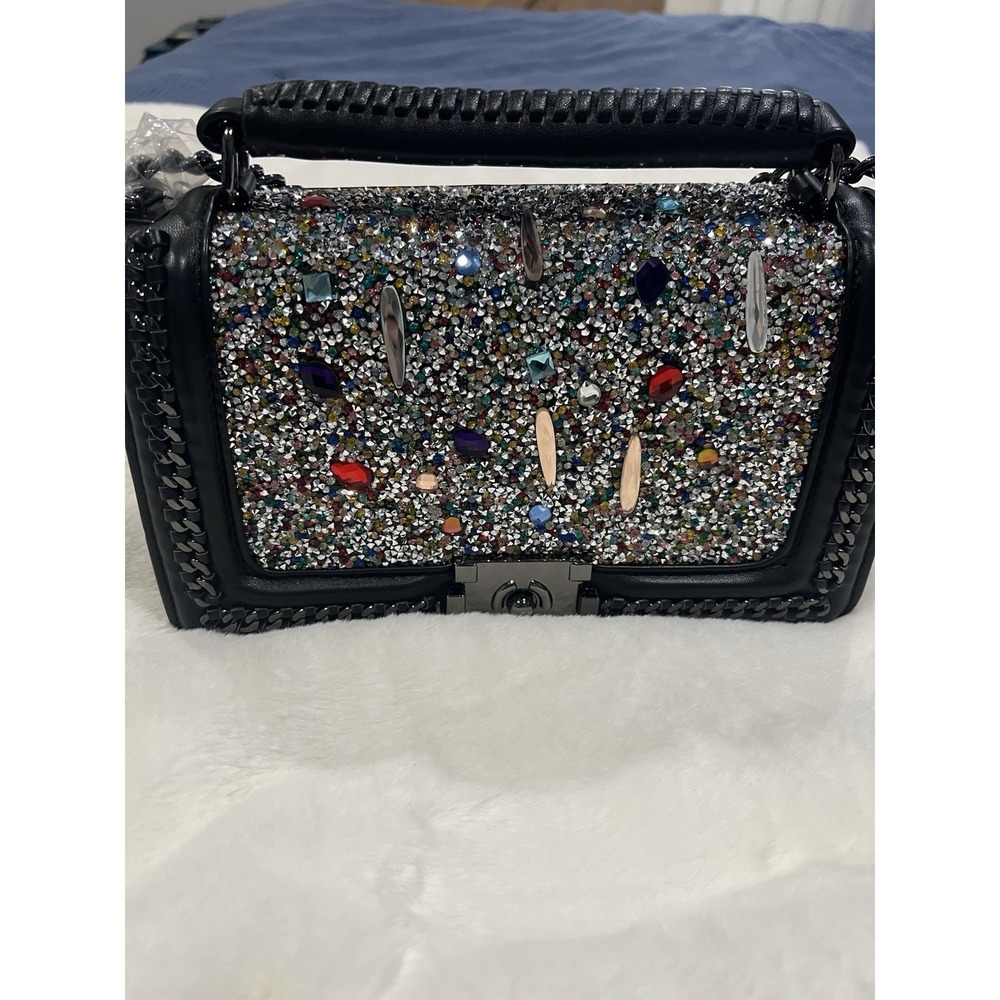 Ladies Purse Money Bag Fashion Diamond Luxury Crossbody